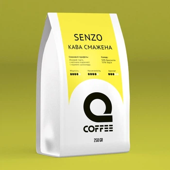 Кофе молотый Q Coffee Сензо 250 г