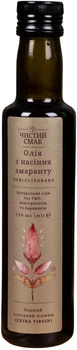 Олія Чистий смак з насіння амаранту 250 мл (4820262330228)