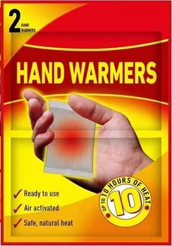 Хімічна грілка для рук Hand Hot Pack Warmer 95*55 мм 2 шт - 10 годин обігрівання, 68 градусів