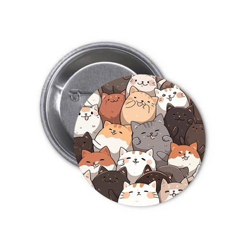 Значок Cat Кот Кошка Котик #03