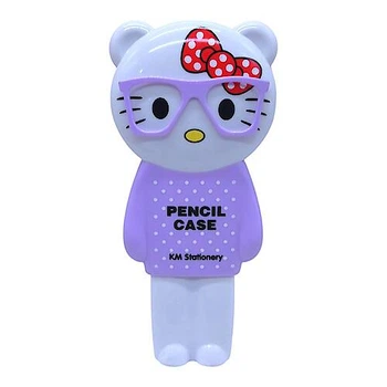 Пенал металевий аніме Sanrio Hello Kitty сиреневий MIC (8876)