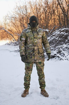 Тактический костюм зимний утепленный комплект куртка Парка и штаны Peak Intruder 0242 2XL Мультикам ( IN - 0242/02 E )