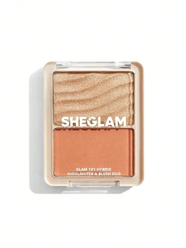 Палетка румян и хайлайтера 2 в 1 - Sheglam 101 Hybrid Highlighter & Blush Duo St. Tropez (1139521-907984008-2)