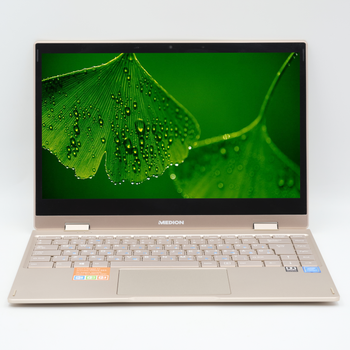 Ноутбук-планшет 14" Medion (Lenovo Group) E4272 Multi-Touch YOGA Intel Pentium Silver N5000 RAM 4 ГБ SSD 128 ГБ + eMMC 64 ГБ Intel Graphics Металевий корпус б/в (3631)