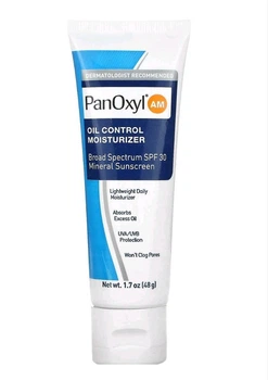 Зволожувальний крем для зменшення жирності PanOxyl AM, SPF30, 48 г