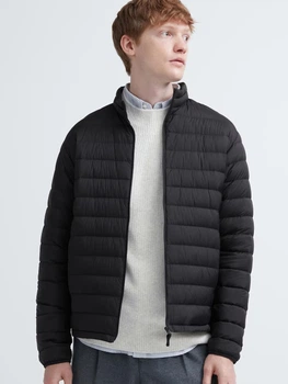 Куртка демисезонная мужская Uniqlo 840942847 M Черная (1159824473)