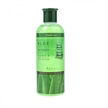 Тонер заспокійливий із екстрактом алое Farmstay Visible Difference Fresh Toner Aloe