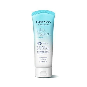 Пілінг-скатка для обличчя з гіалуроновою кислотою та AHA кислотами Missha Super Aqua Ultra Hyalron Peeling Gel 100ml