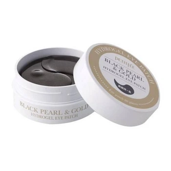 Гідрогелеві Патчі З Колоїдним Золотом І Перловою Пудрою Petitfee Black Pearl&Gold Hydrogel Eye Patch 60шт