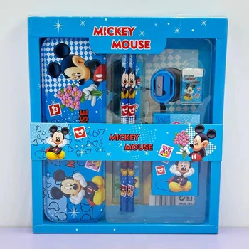 Набір канцелярії Mickey Mouse для школи та творчості, 6 предметів, дитячий подарунковий комплект