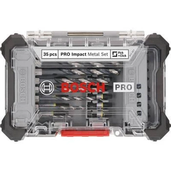 Набір біт и свердл Bosch PRO Impact Metal 35 шт (2608521U80)
