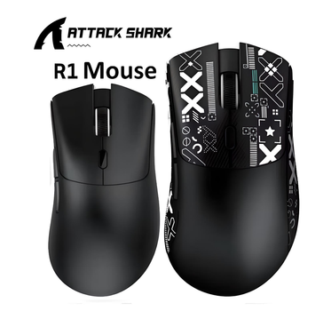 Игровая беспроводная мышь Attack Shark R1 Black