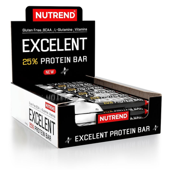 Батончик Nutrend Excelent Protein Bar, 18*85 грам Полуничний чізкейк