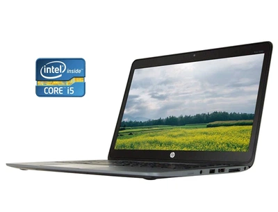 Ноутбук Б-класс HP EliteBook Folio 1040 G2 / 14" (1600x900) TN / Intel Core i5-5200U (2 (4) ядра по 2.2 - 2.7 GHz) / 8 GB DDR3 / 180 GB SSD / Intel HD Graphics 5500 / Win 10 Pro б/у