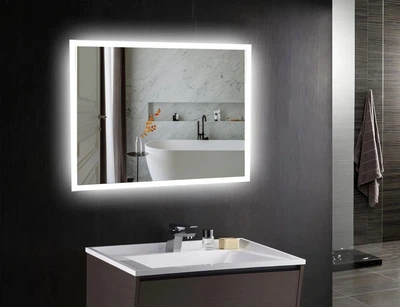 Зеркало L SR Капри с LED подсветкой (800х550)