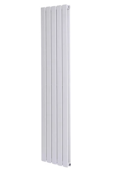 Дизайнерський вертикальний радіатор опалення ARTTIDESIGN Livorno II 5/1200/340/50 білий матовий. LV II.5.120.34.5.W