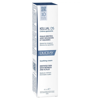 Дюкре Келюаль DS крем для обличчя проти себорейного дерматита Ducray Creme Apaisante Squamoreductrice 40 мл