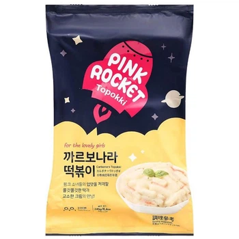 Токпоккі Carbonara Pink Rocket 240г