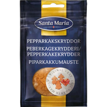 Спеції для імбирних пряників Santa Maria, 19 g peppar_krydor_19