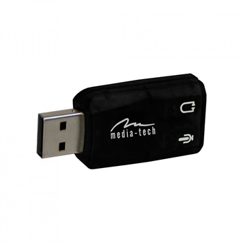 Звуковая плата Media-Tech USB Virtual 5.1 Channel (MT5101) (241666)