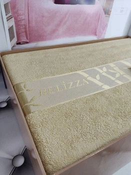 Простынь бамбуковая Belizza Gold bej 200х220см