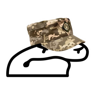 Стікер на авто, мото, ноутбук Meme angry. вологостійка наклейка 8х5см
