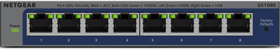Przełącznik Netgear GS108E (GS108E-400EUS)