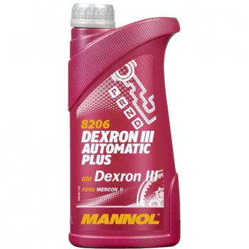 Трансмиссионное масло Mannol DEXRON III AUTOMATIC PLUS 1л (MN8206-1) (242336)