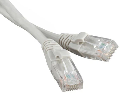 Патч-корд литой RJ45 Utp Cat.5e 0.5m серый