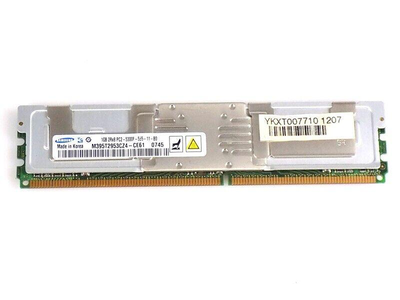 Модуль памяти для сервера Samsung 1Gb 2Rx8 PC2-5300F-555-11-B0 (M395T2953CZ4-CE61) ECC CL5 240-Pin БУ