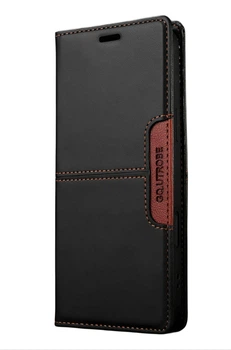 Чехол книжка на магните G01 для Poco F8 Ultra черный бумажник