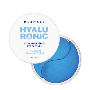 Патчі для шкіри навколо очей зволожувальні Mermade 4D Hyaluronic Acid & Аnti-thirst technology 60 шт