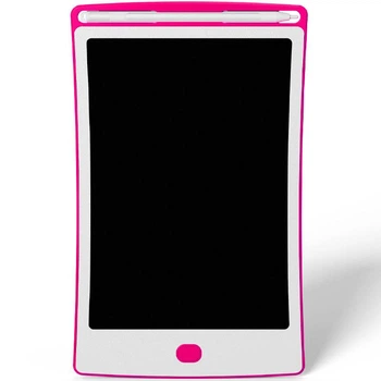 Детский цветной графический LCD планшет / детская доска для рисования Delight 8,5 дюймов (Pink)