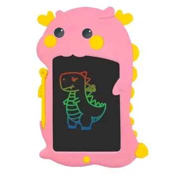 Детский цветной графический LCD планшет / детская доска для рисования Dragon Love 8,5 дюймов (Pink)