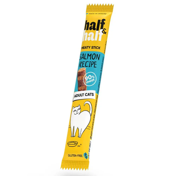 Лакомство для котов Half&Half Meaty Stick Adult - лосось 5 г