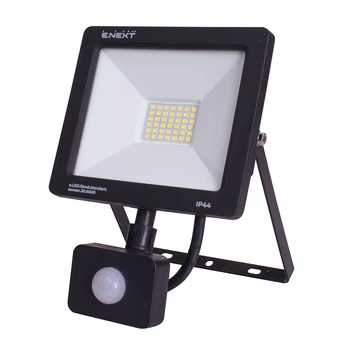 Прожектор светодиодный с датчиком движения e.LED.flood.stand.sensor.30.6000, 30Вт, 6000К
