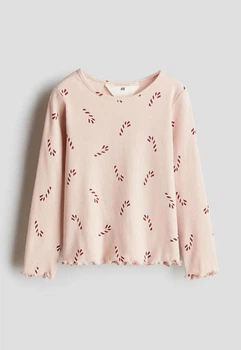 Реглан рожевий в рубчик Candy H&M 92см (400099499)