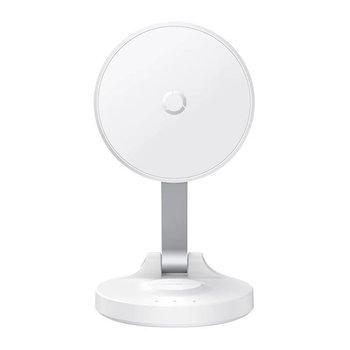 Автомобильный держатель Baseus MagPro Magnetic Foldable white