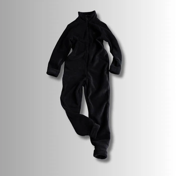 Комбінезон фліс з нашивкою AW Alwair kids Чорний 104-110 81036