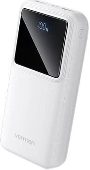 УМБ Vention 20000mAh 22.5W LED Display White (FHLW0)