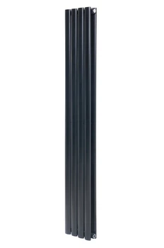 Дизайнерский вертикальный радиатор отопления ARTTIDESIGN Rimini II 4/1500/236/50 чёрный матовый RM II.4.150.23.5.B