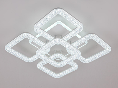 Светодиодная люстра SVLIGHT LED 23515-4+1H-L 198W с пультом
