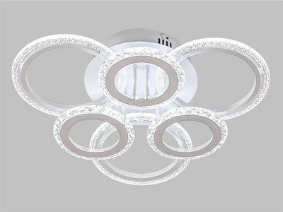 Светодиодная люстра SVLIGHT LED 22025-3+3 132W с пультом