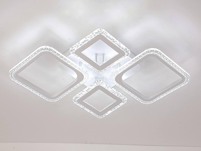 Светодиодная люстра SVLIGHT LED 22020-2+2 92W с пультом