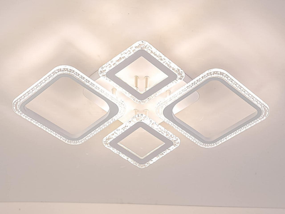 Светодиодная люстра SVLIGHT LED 22020-2+2 92W с пультом