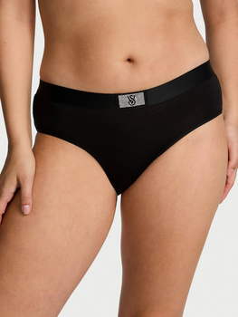 Трусики слипы женские хлопковые Victoria's Secret 26941401 XS Черные (154100516329)