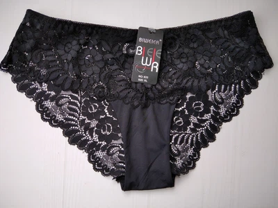 Трусики Biweier кружевные черный XL 46-48 633