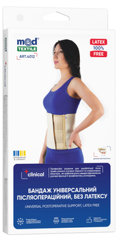 Бандаж післяопераційний Medtextile 4012 розмір XXXL/XXXXL(4820137299933)