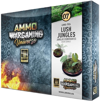 Zestaw Ammo Wargaming Universe 07 Lush Jungles Bujne dżungle (8432074079262)