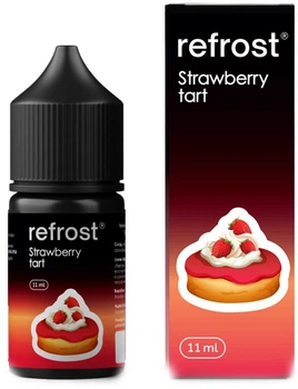 Ароматизатор жидкий пищевой Refrost 11 мл Strawberry Tart (Клубничный Тарт) (2000075394804)